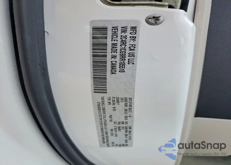 2024 Chrysler Voyager Lx из США, поврежденный, VIN 2C4RC1CG9RR105510